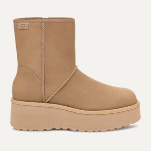 NWOB UGG Cityfunc Mid Platform Boots in MDSD Tan